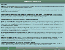 Tablet Screenshot of maine-mmj.com